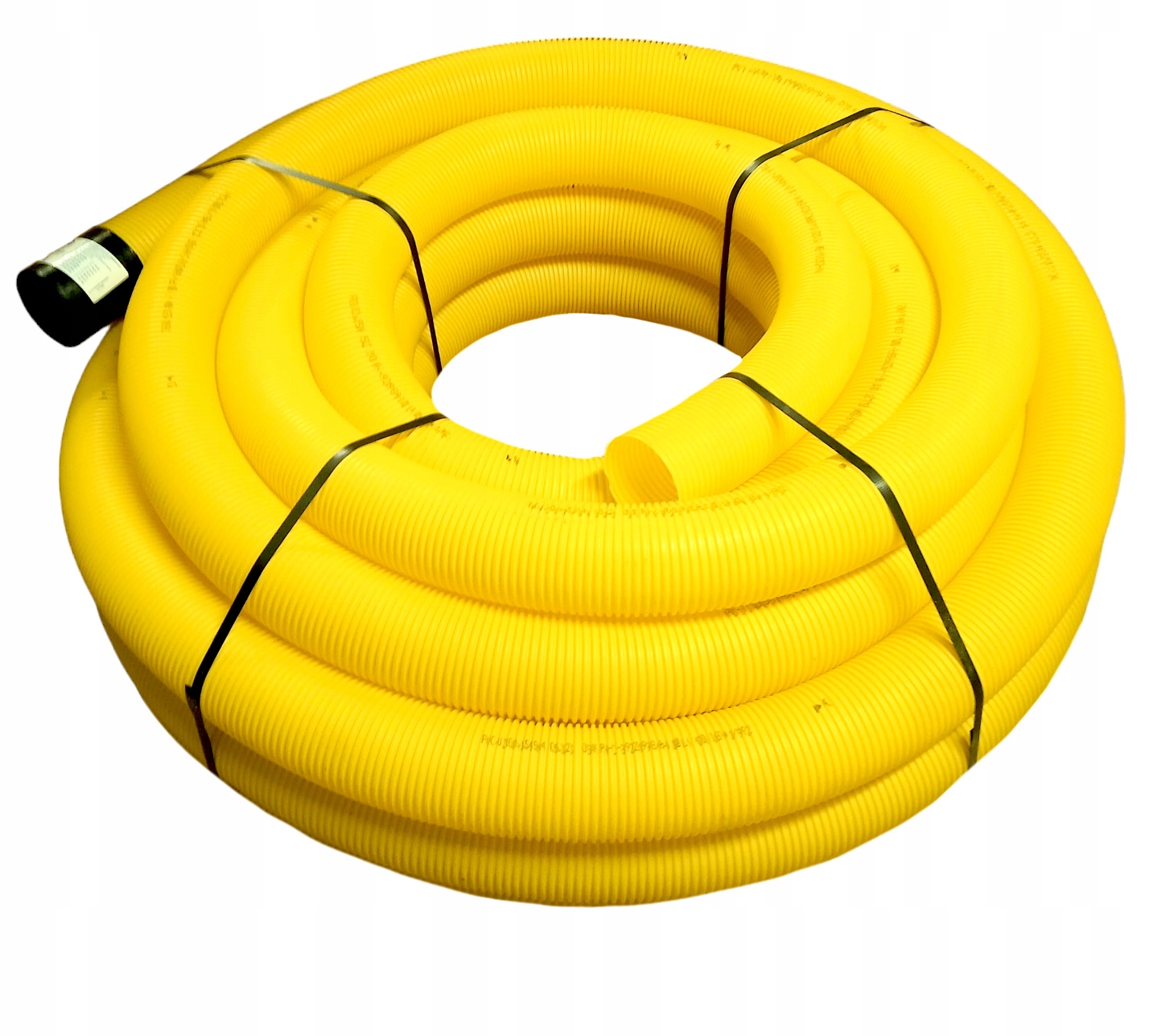 Rura drenarska drenażowa bez otworów 25 m fi 80 + MUFA GRATIS WĄŻ DRENARSKI Typ rura karbowana