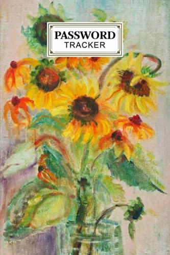 Barth, Ulrike Password Tracker: Sunflowers Oil Painting Password Tracker, P