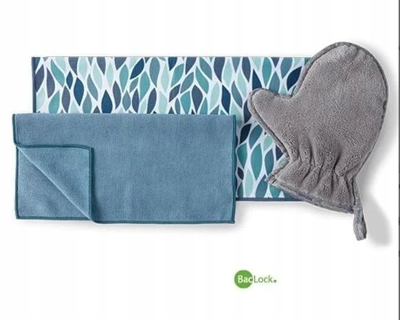 Levně Norwex Prachová rukavice, Utěrka na sklo, Utěrka Enviro s BacLock orig.