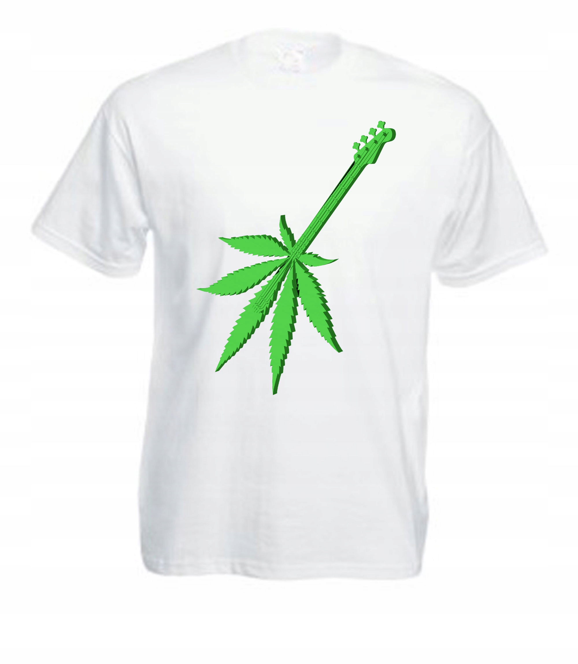 

Koszulka Ganja Gitara Cannabis T-Shirt Unisex XXL