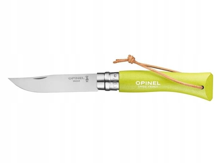 Opinel Nóż Colorama 07 Anise rzemień 002207