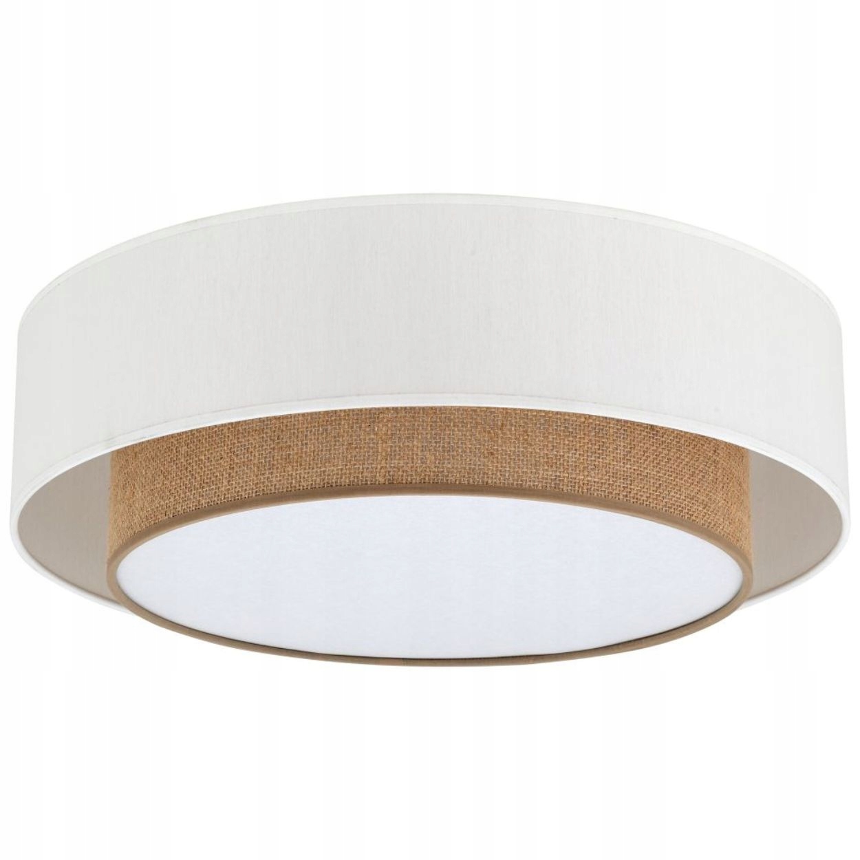 Stropná lampa Duo biela Moderná Dekoračná Lampa Do Obývacej Izby