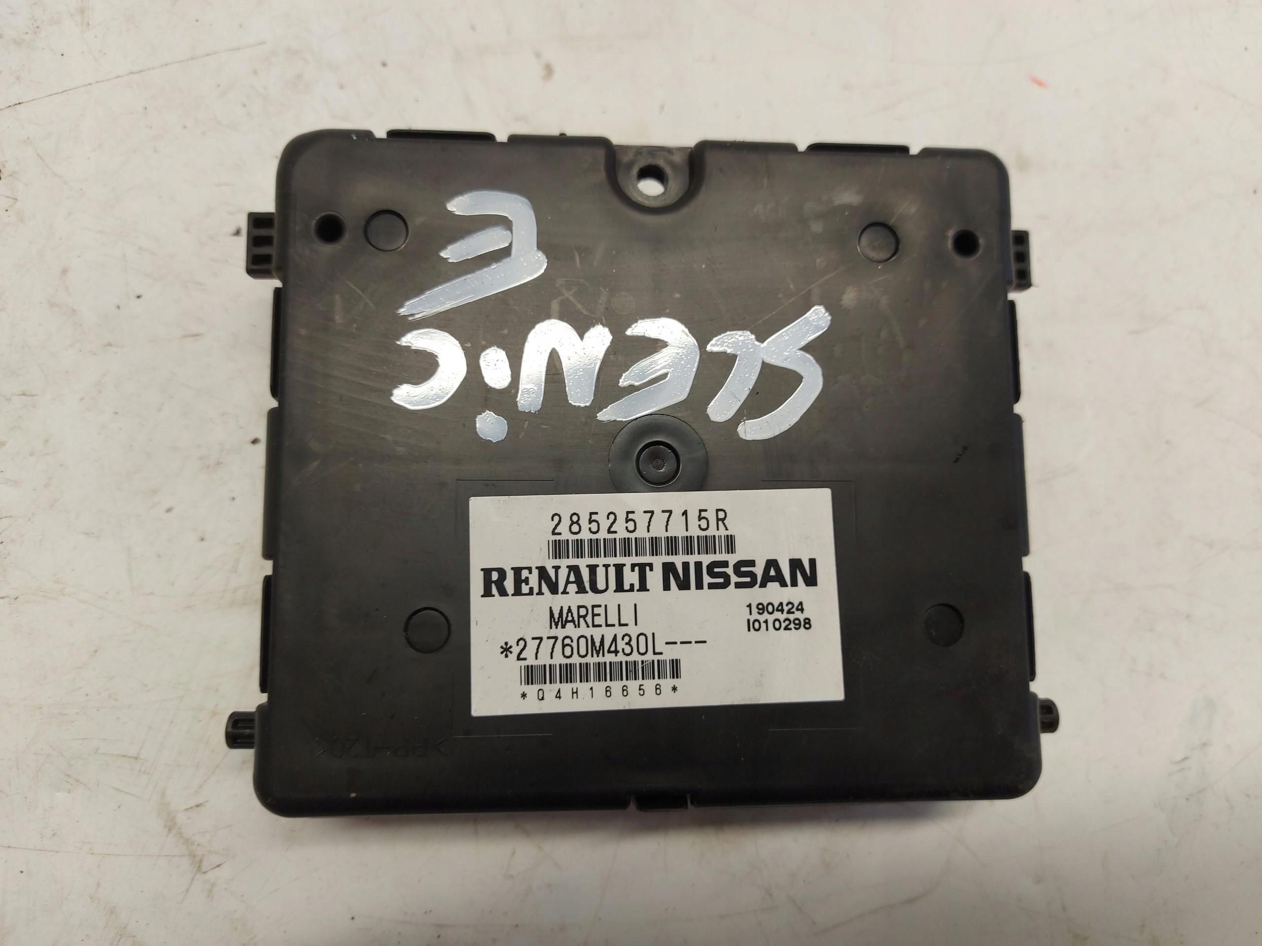 RENAULT Scenic E-Tech V 5 module control unit 285257715R