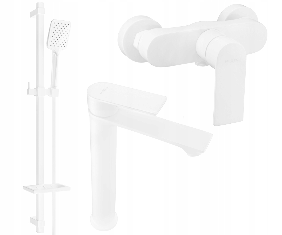 

Mexen Royo DQ62 Zestaw Prysznicowy Bateria Biały