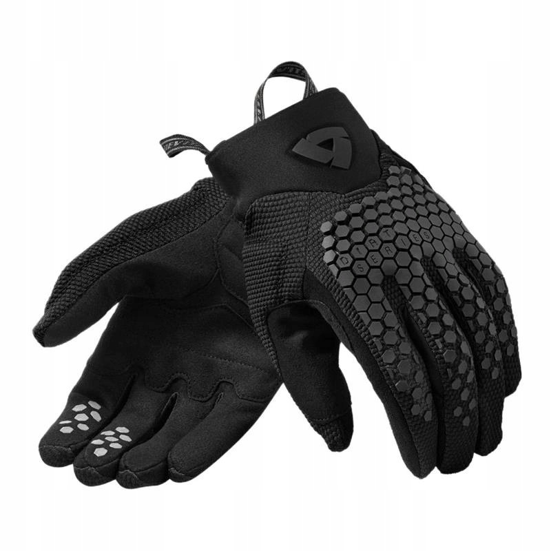 Krátke motocyklové rukavice Revit Massif Black čierne