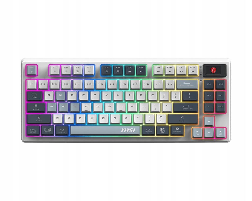 Msi Forge GK600 Tkl Wireless Sky Herná klávesnica Bezdrôtová Usa