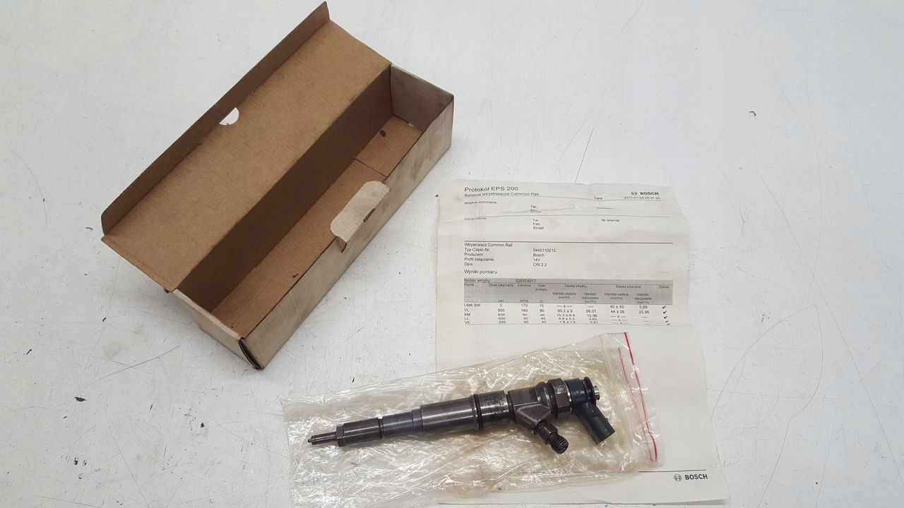 vstrekovač wydruk 7794652 BMW E60
