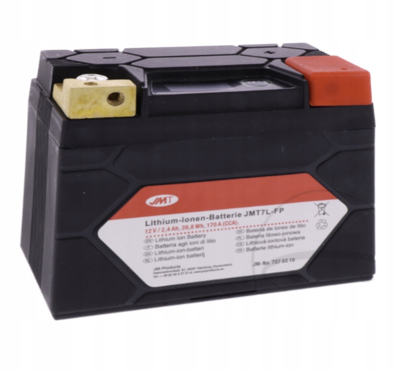 Ultra Lehký Batéria Lítium-iónový Jmt Benelli Caffe Nero 125 2011-2015