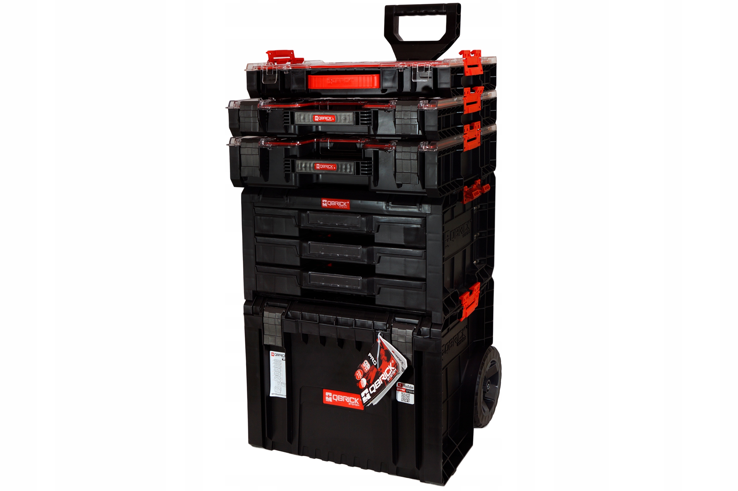 SKRZYNKA NARZĘDZIOWA QBRICK PRO SET 8 + SZUFLADY EAN (GTIN) 5901238256090