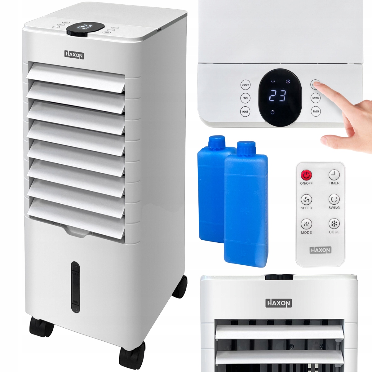 

Klimator wodny klimatyzer przenośny Haxon 4w1 Led