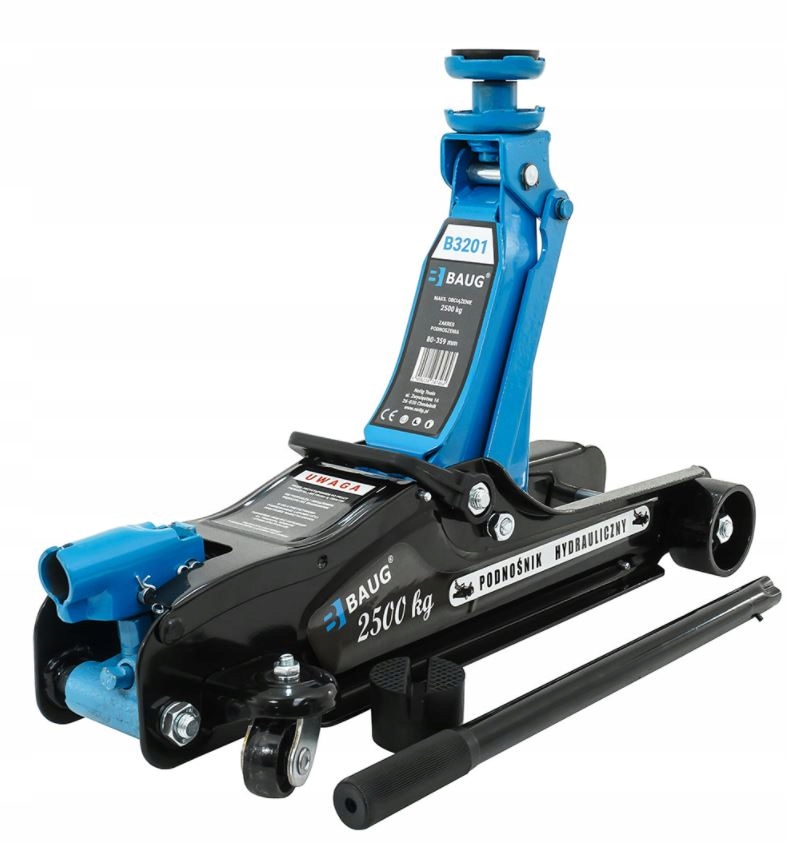 Podnosnik hydrauliczny ZABA BAUG 2 5T 80 359mm