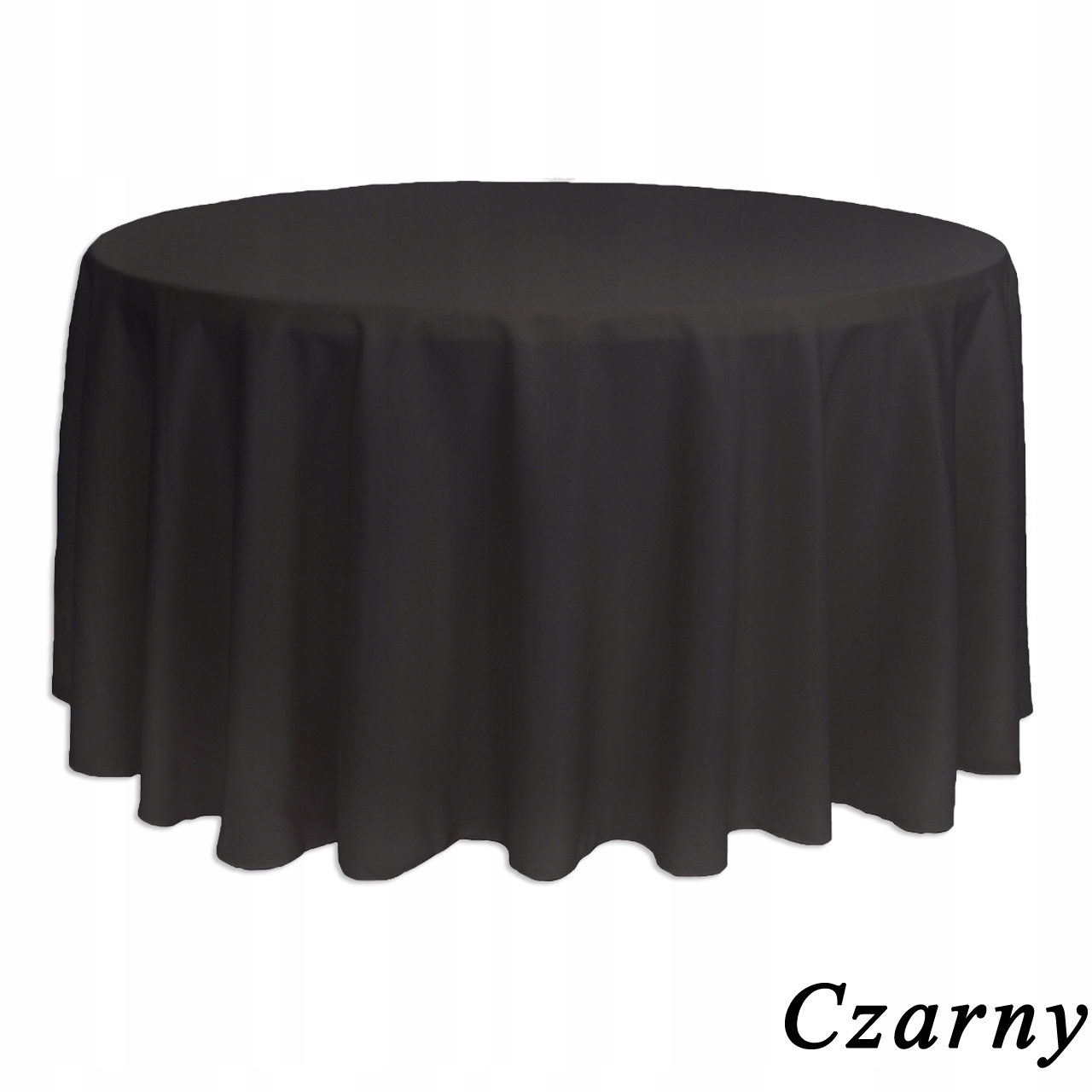 PLAMOODPORNY obrus KOŁO ŚR. 270 CM SOLID OKRĄGŁY Wzór dominujący gładki