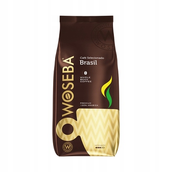 1x 1kg Woseba Cafe Brasil Kawa palona ziarnista