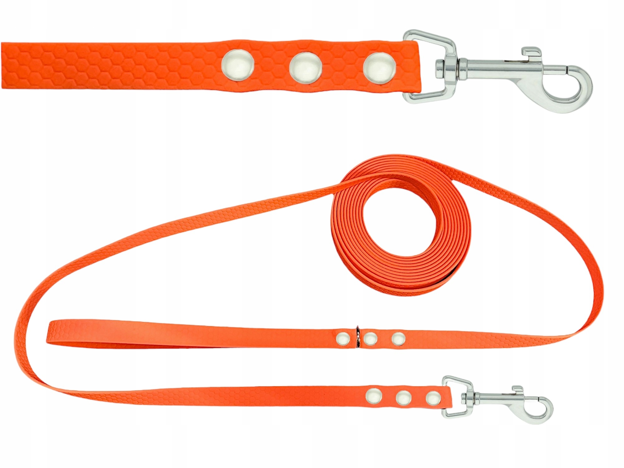 Levně Vodítko Vodotěsné Měkké Tréninkové Biothane Pvc Hexa Pro Psa 5M 16MM
