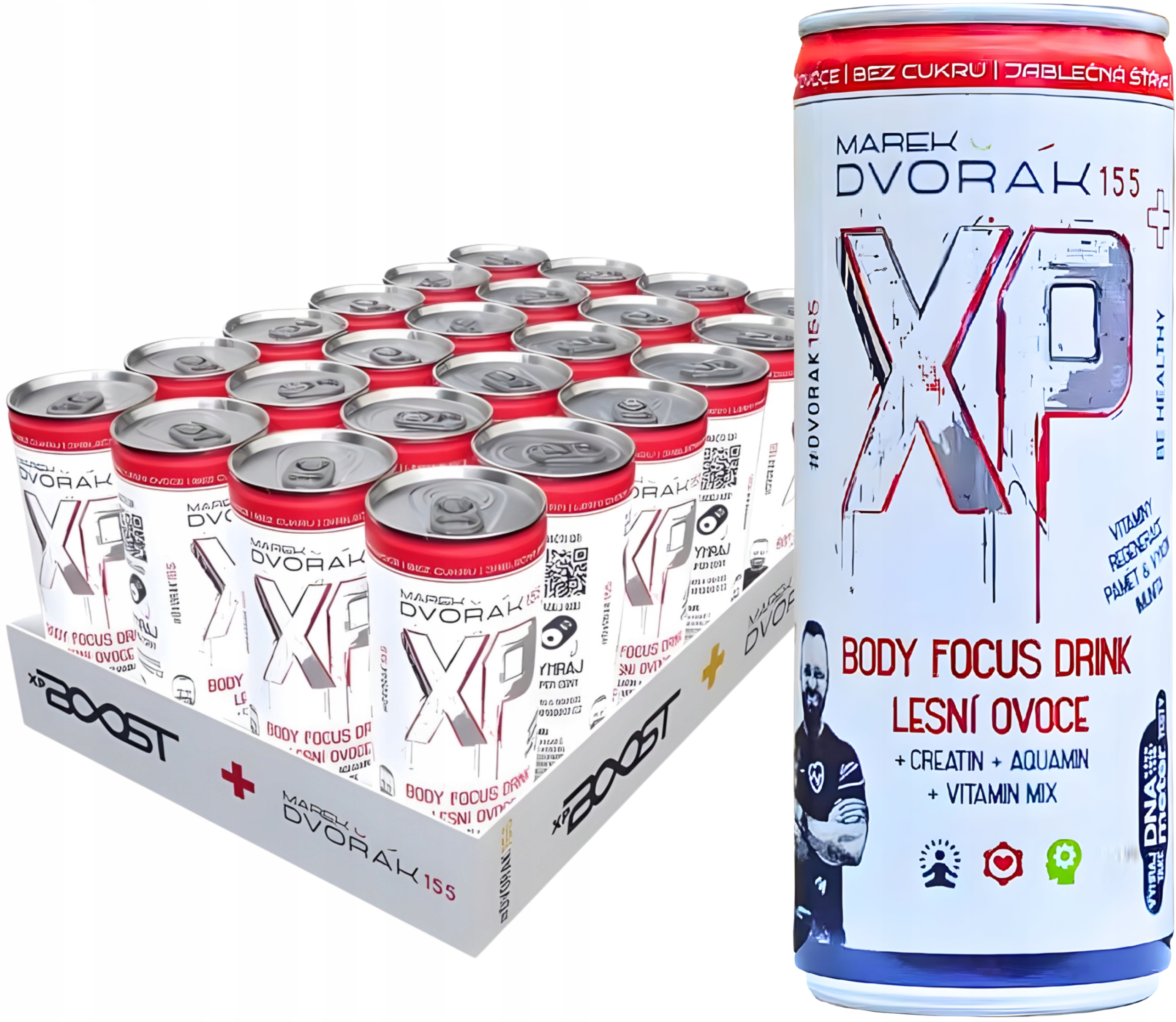 Levně Xp Boost Body Focus Lesní Ovoce 24×250ml