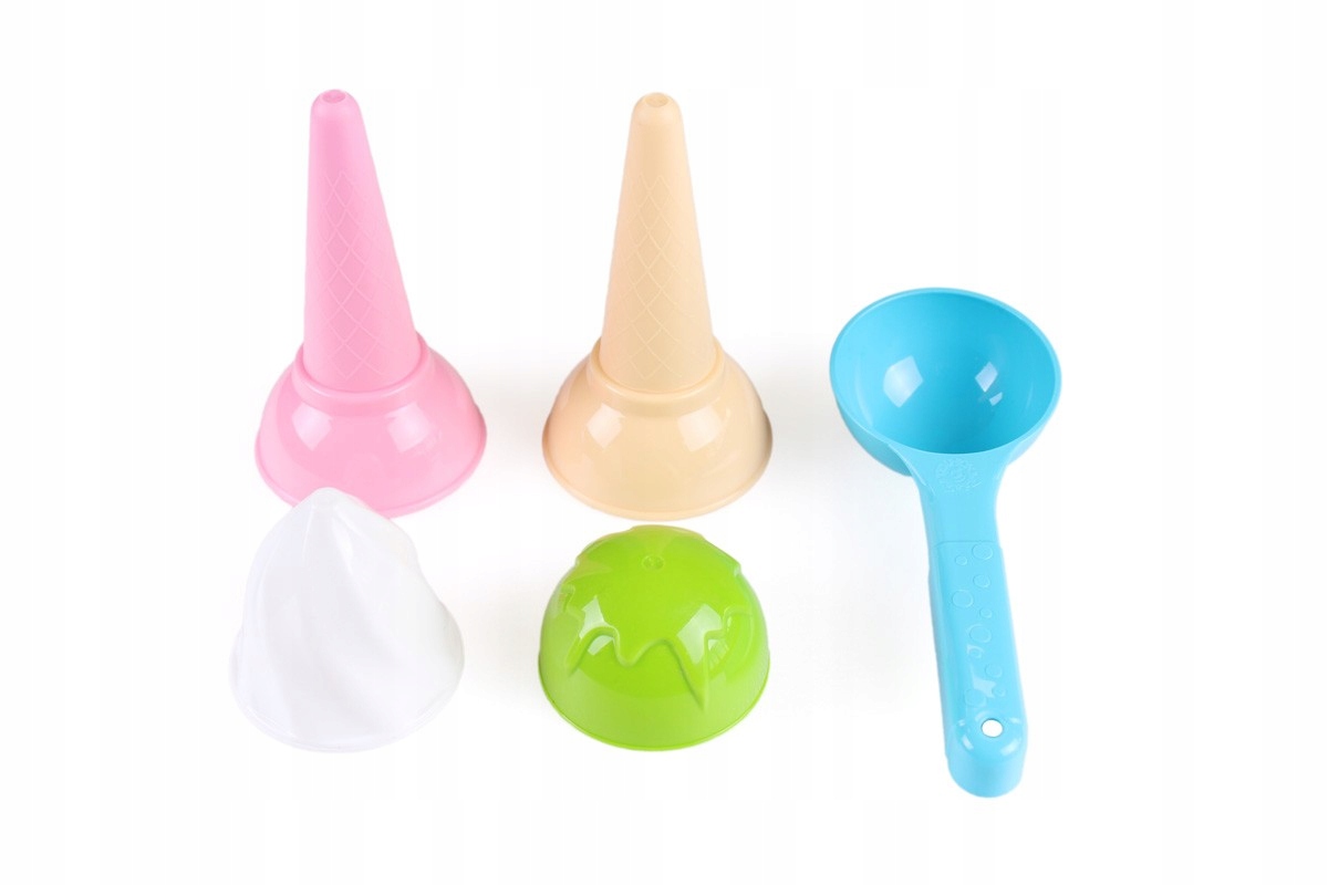 FOREMKI DO PIASKU zestaw foremek LODY 5 elementów Kod producenta 5941