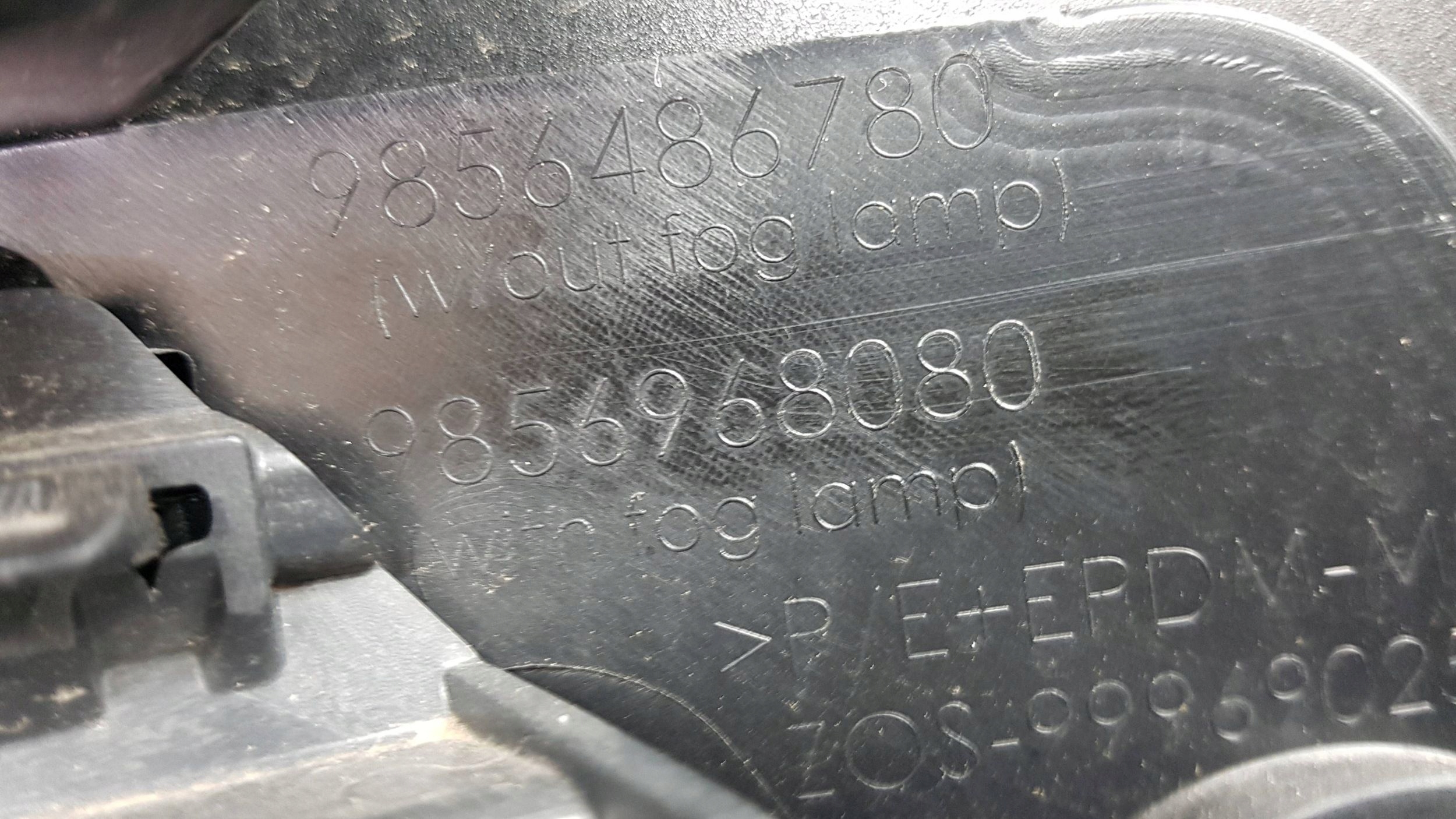 CITROEN C3 C 3 IV 2024 - bumper front 9856486780