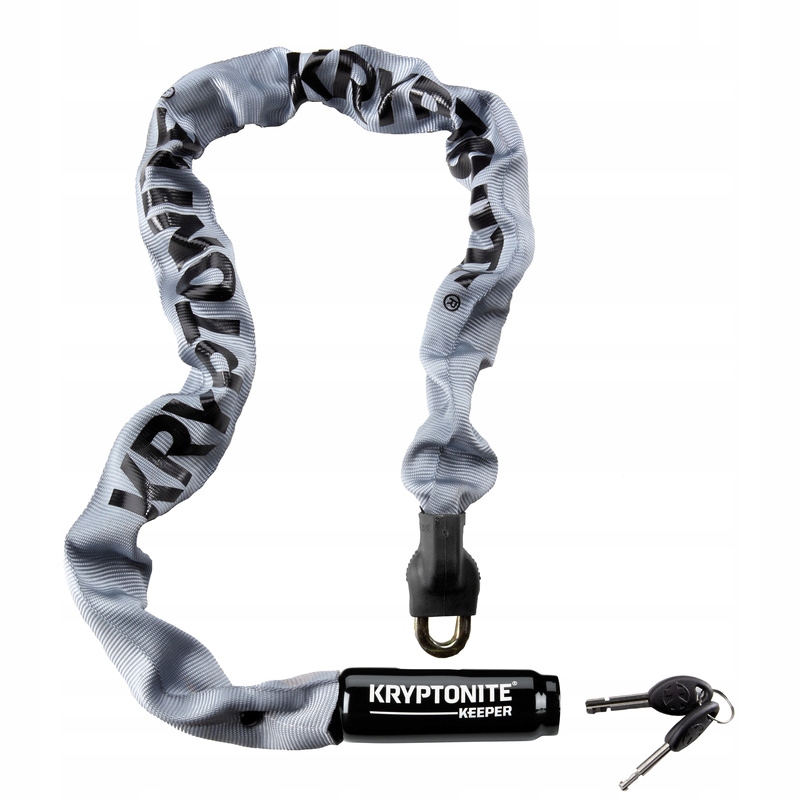 Kryptonite Zapięcie Łańcuchowe Kryptonite Keeper 785 Integrated Chain Grey