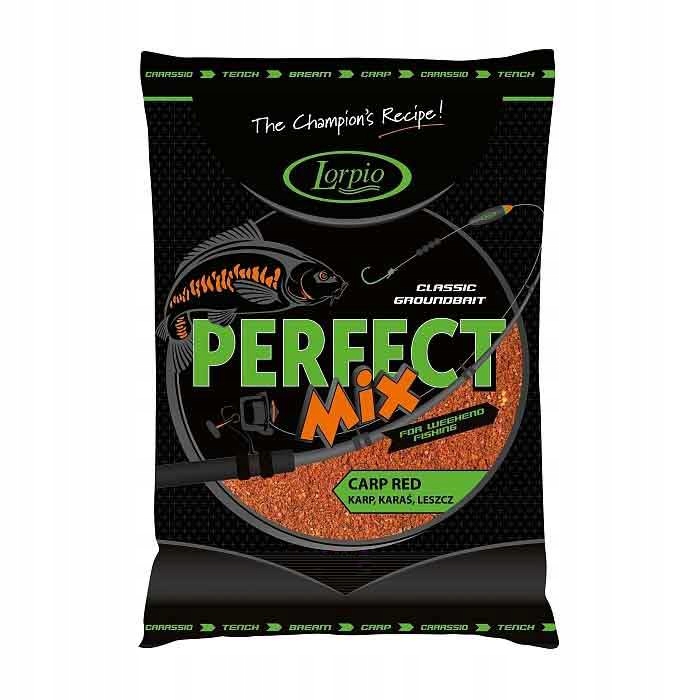 Zanęta Lorpio Perfect Mix 1kg Carp Red karpie karasie leszcze