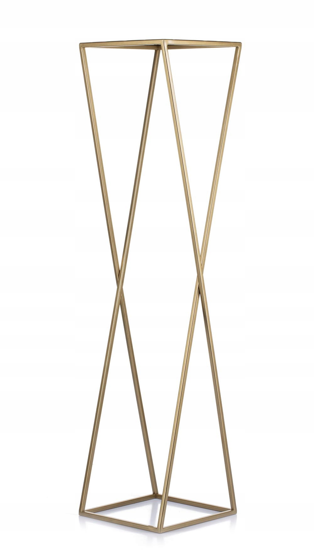 Květinový stojan na rostliny 100 cm Zlatý moderní