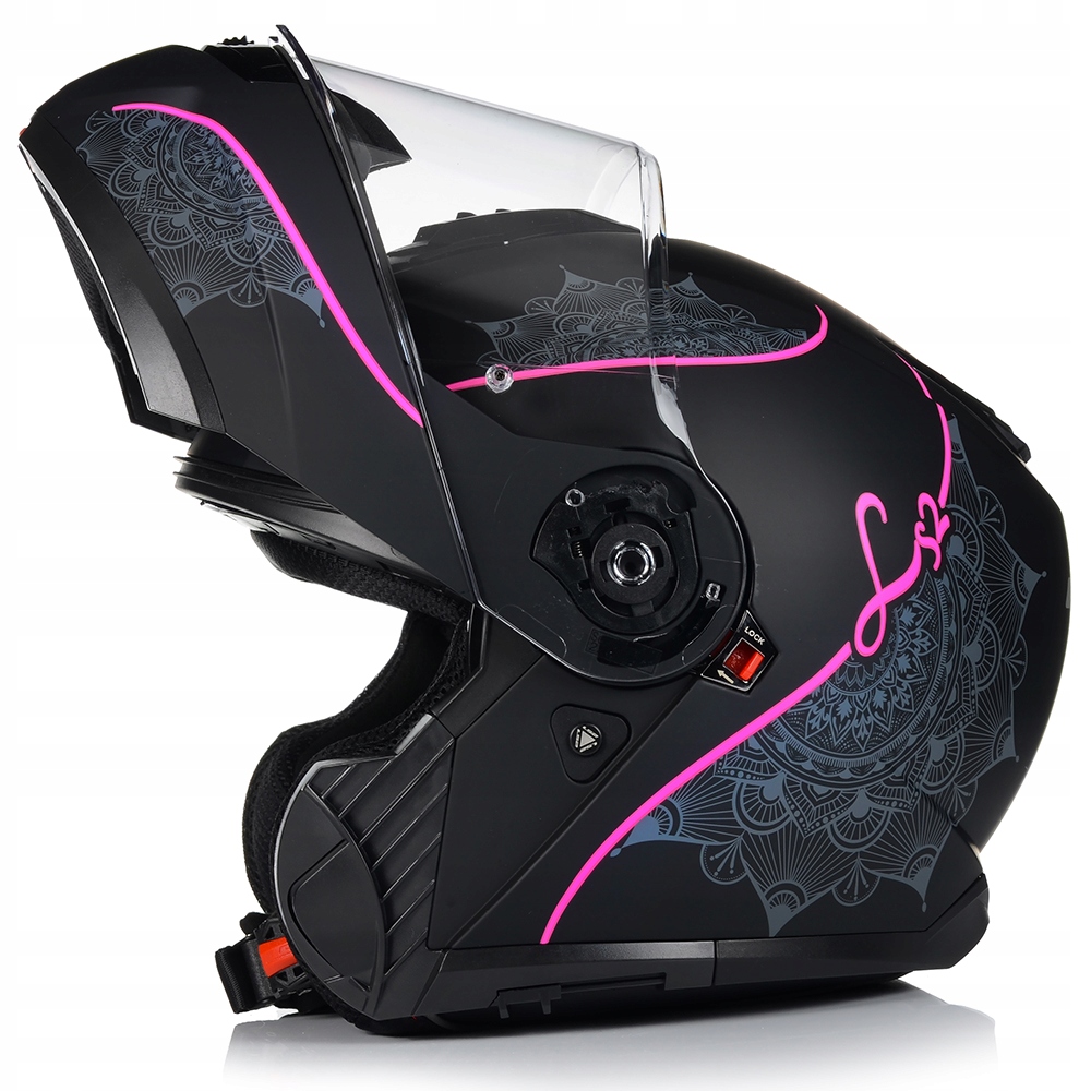 KASK MOTOCYKLOWY | LS2 FF908 STROBE II | SZCZĘKOWY SYSTEM PINLOCK + BLENDA Model FF908 STROBE II DAMSKI