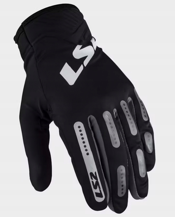 Rękawice Motocyklowe Cross Enduro LS2 Bend Men Black Grey M