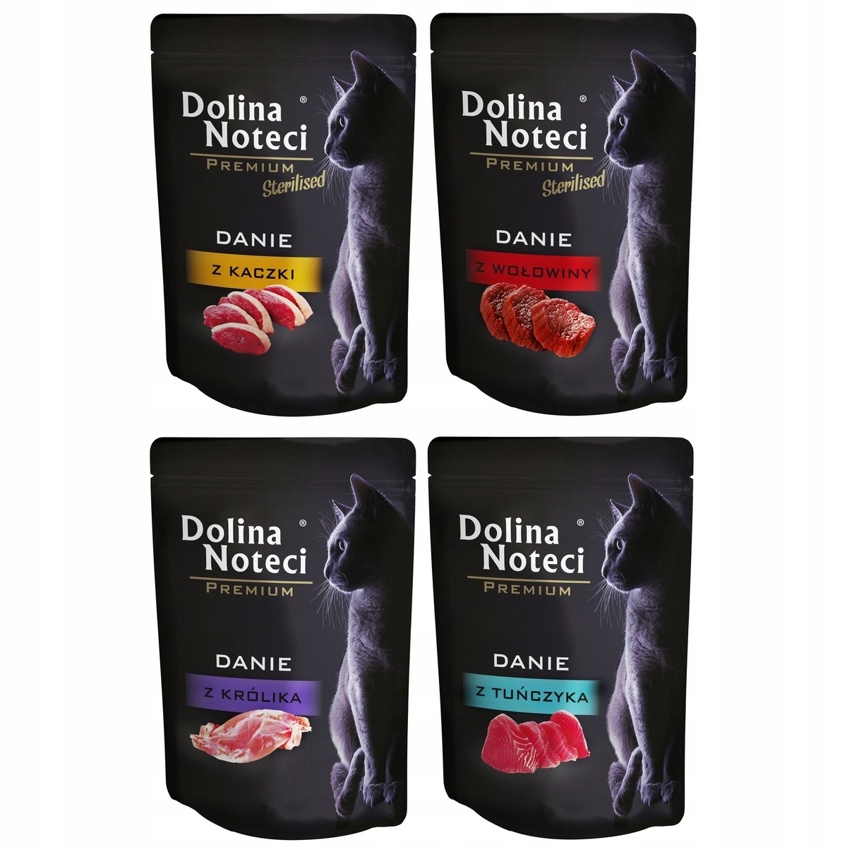 Dolina Noteci Danie Kot MIX 4 Smaków 20X85G