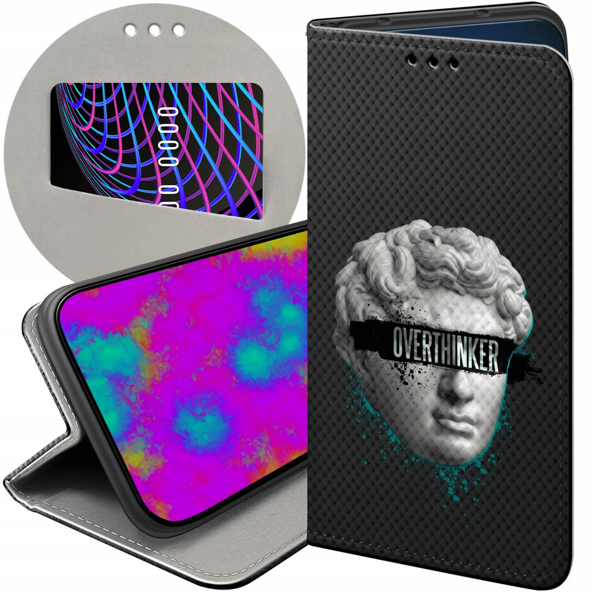 Etui Z Klapką Do Xiaomi Redmi Note 9T Fotografia Obrazy Foto Futerał