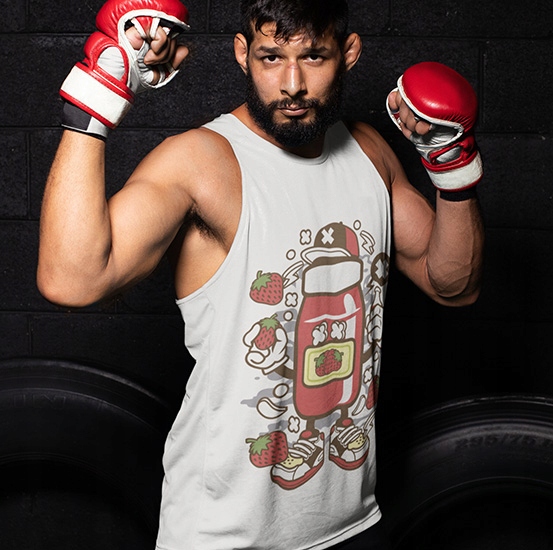 TANK TOP ANIMOWANE STRAWBERRY JAM Marka inna