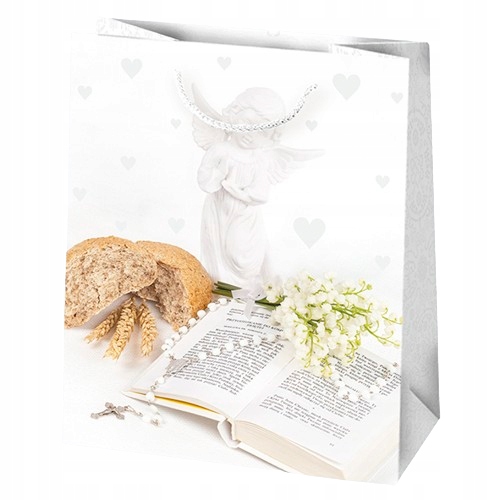 TOREBKA PREZENTOWA OZDOBNA I KOMUNII T4 19X23X10,5 WZ. 5