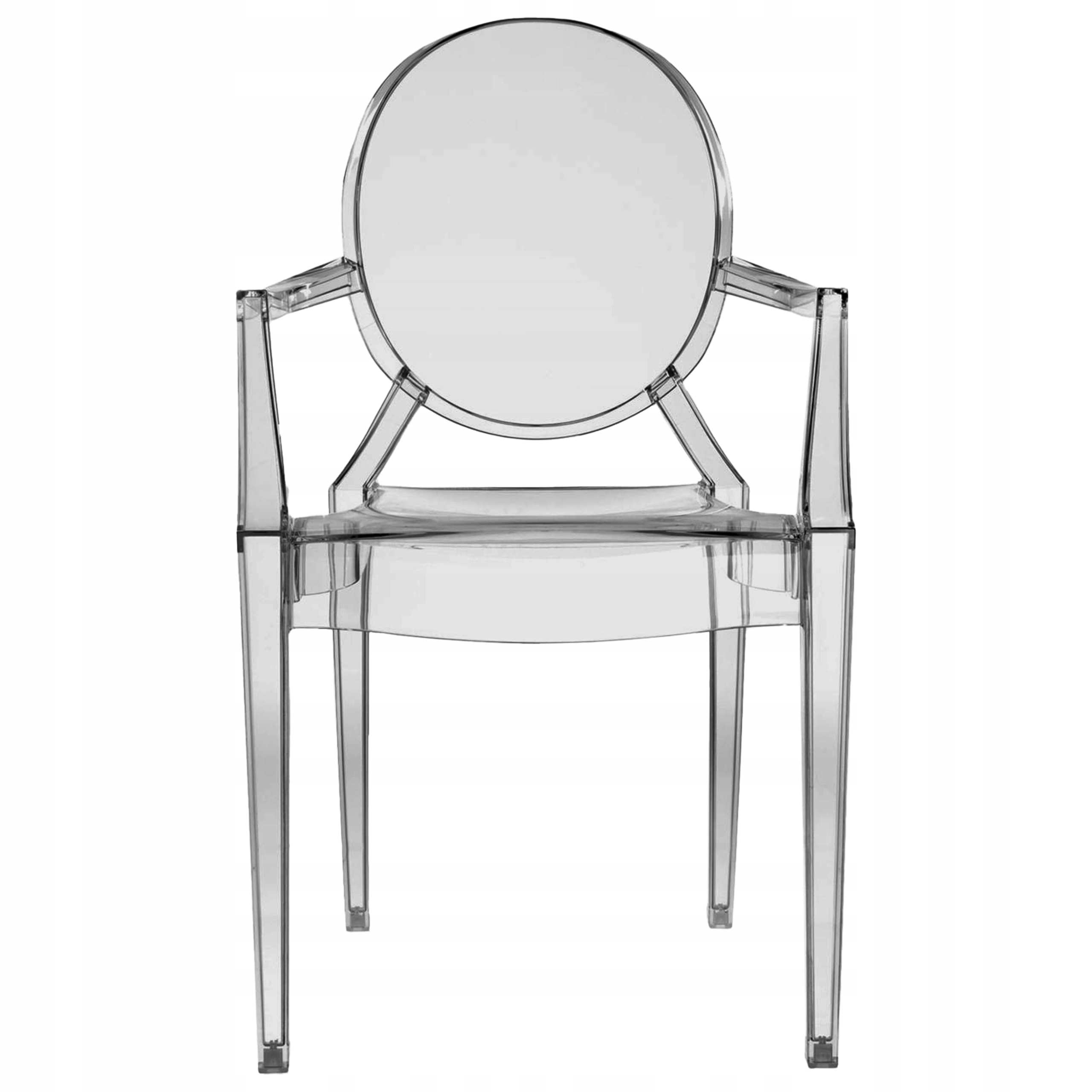 KRZESŁO KRZESŁA LOUIS GHOST NOWOCZESNE SMOKE Liczba krzeseł w zestawie 1