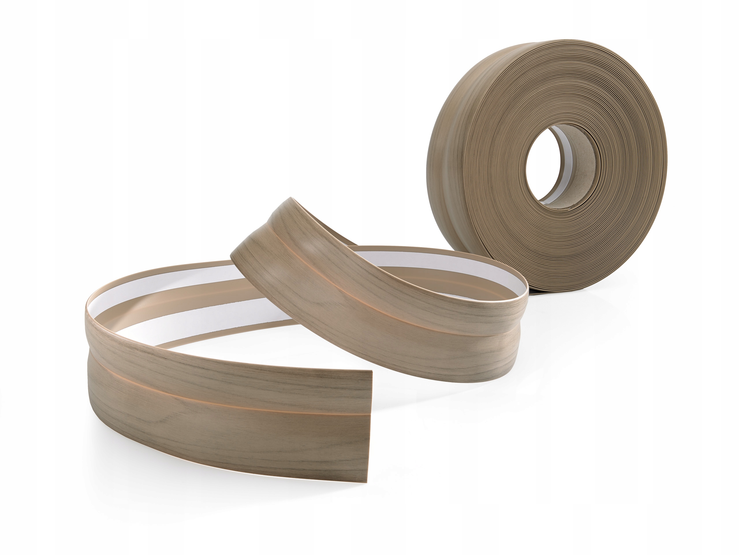 Podlahová lišta z Pvc samolepicí 103, jasan světlý, 32x23 mm, 25 m