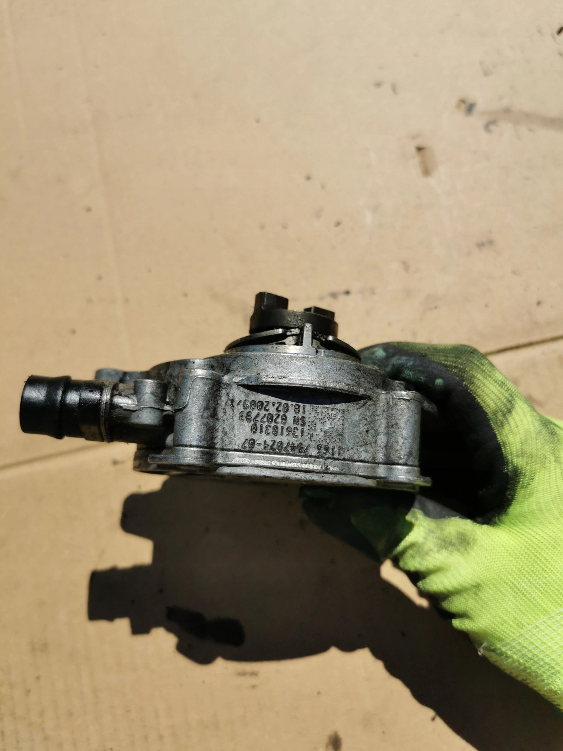 BMW E60 520I 0313-327-116 Pompa VACUM WACUM