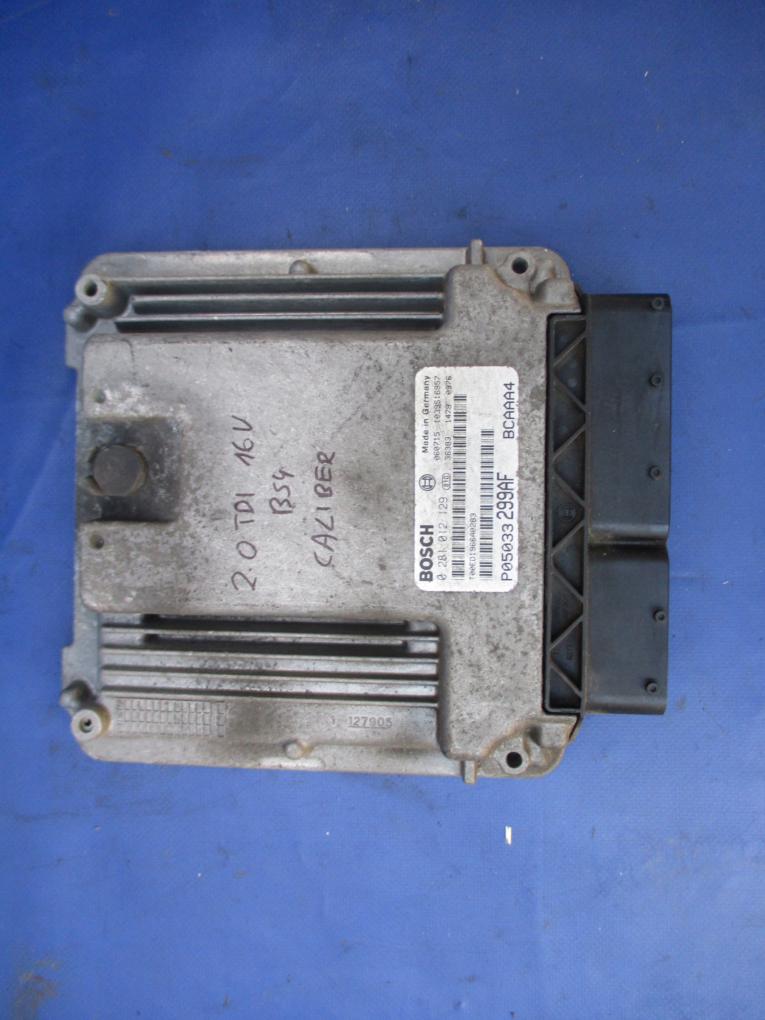 DODGE CALIBER 2.0 TDI STEROWNIK SILNIKA 0281012129