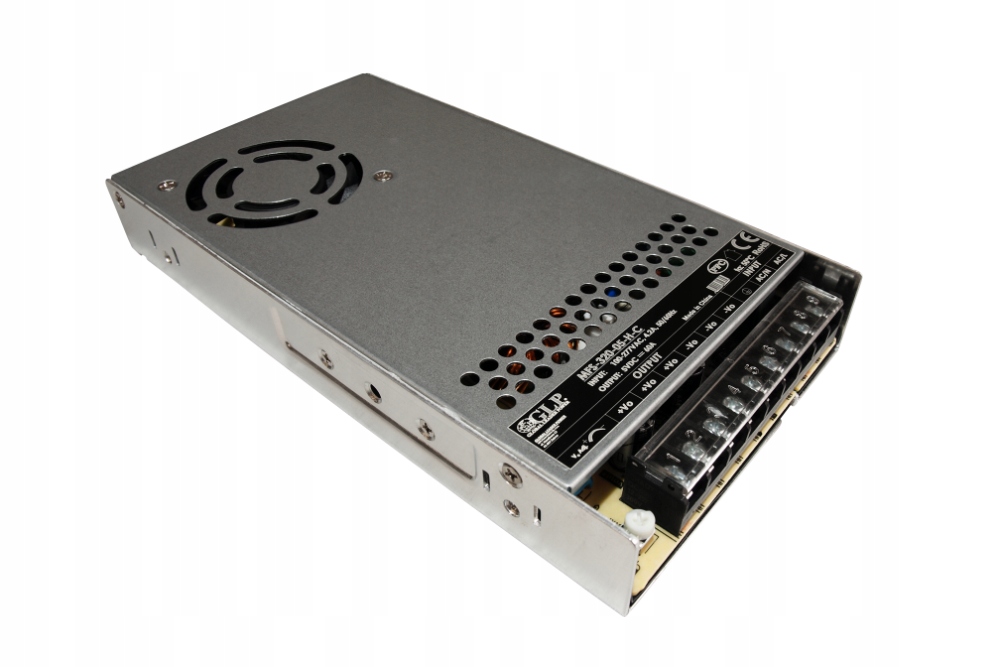 MFS-320-05-HC: Glp 5V/60A/300W krytý zdroj, Pfc, Uin 85-305VAC 120-4