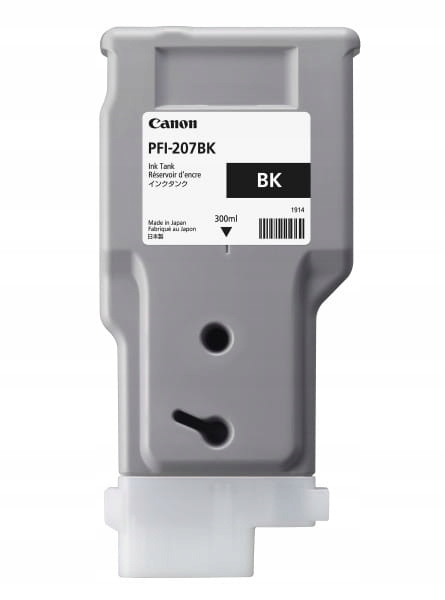 Atrament Canon PFI-207BK (8789B001) (Čierny)