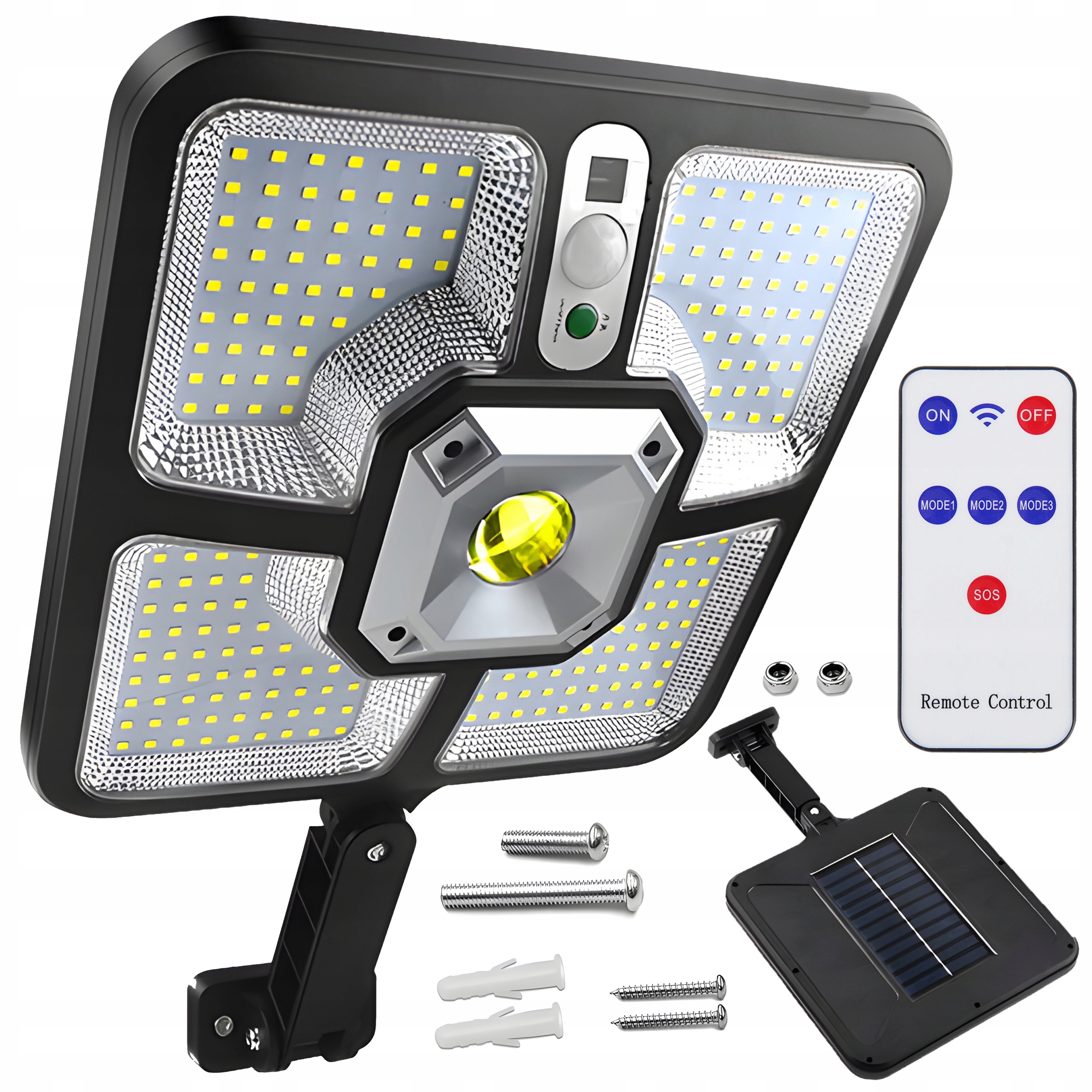 

Mocna Lampa Solarna Led Czujnik Ruchu I Zmierzchu