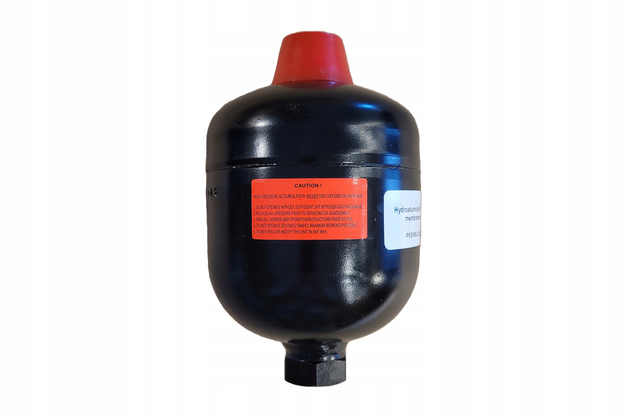 Akumulator hydrauliczny hydroakumulator membranowy amortyzator poj. 0,32L