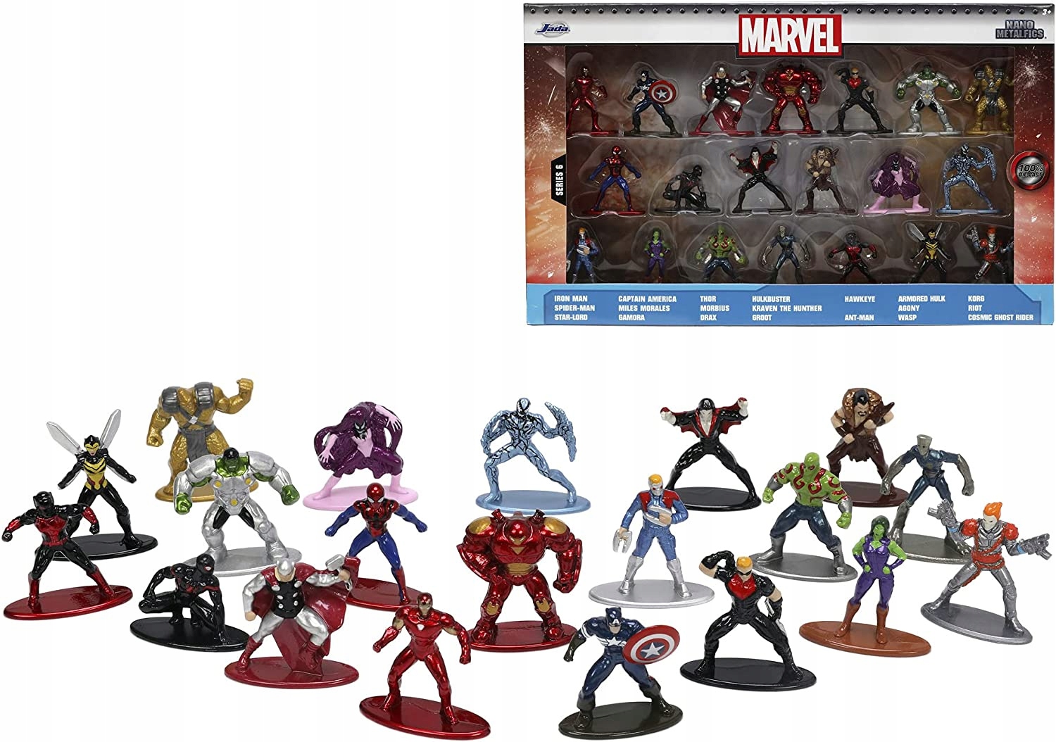 

Jada Toys Zestaw Figurek Nano Marvel 20 Szt