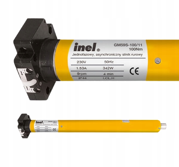 Inel bránový motor N-100S 100/11 pre potrubie s Ø 70