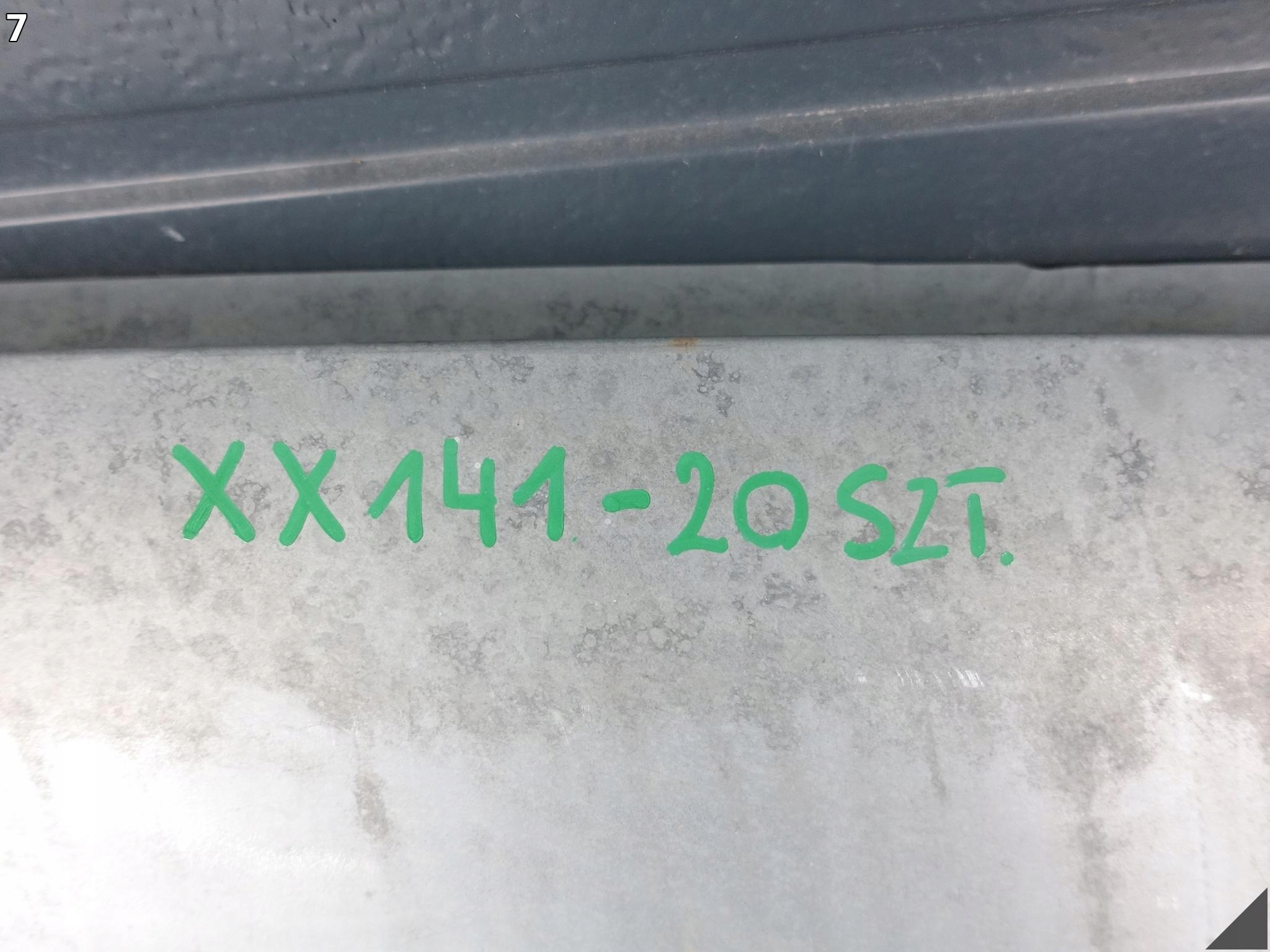 MERCEDES A-KLASA W177 HATCHBACK fender side pillar A B C threshold left rear part