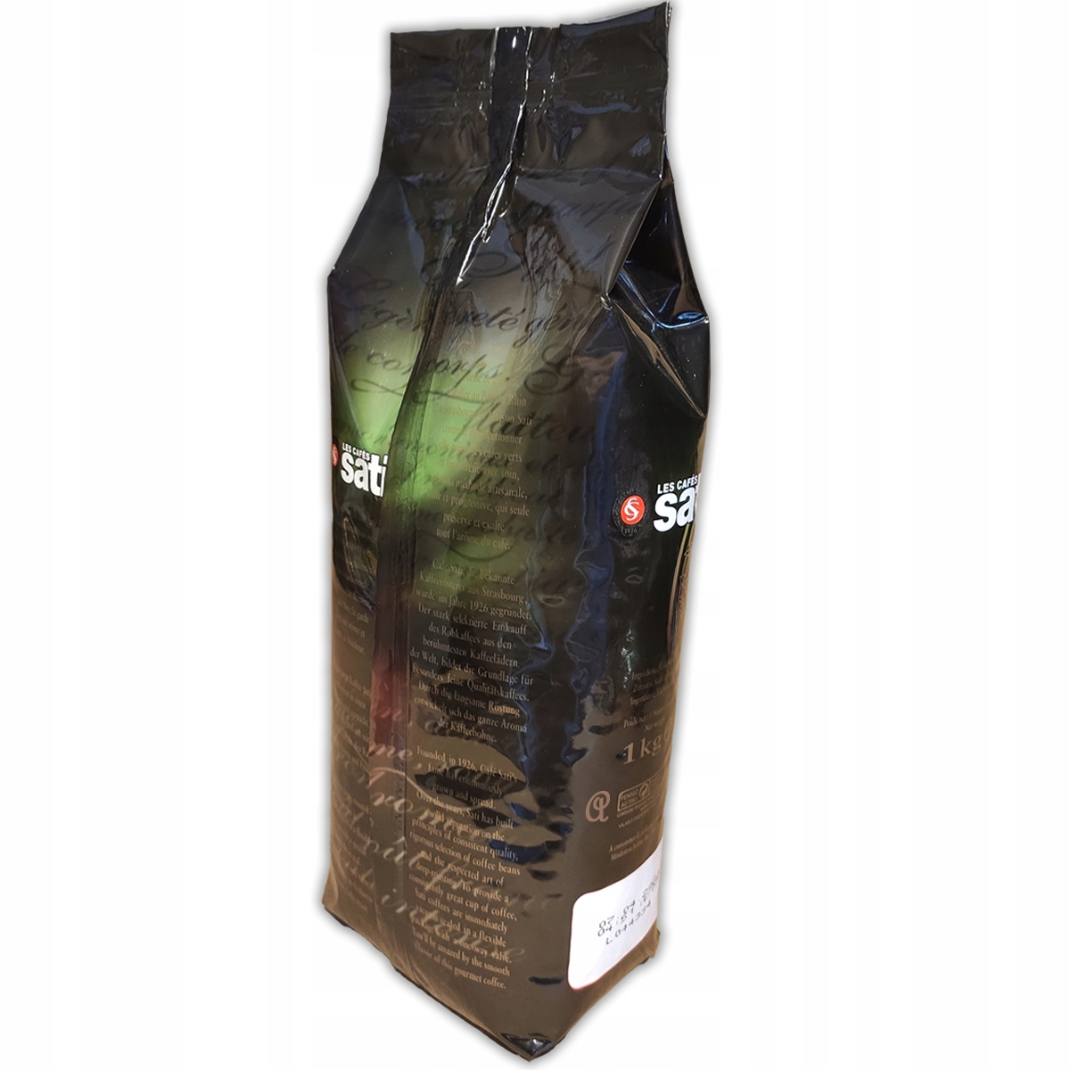 Káva zrnková směs Cafe Sati Espresso Intenso zrna 1kg zrnková 1000 g