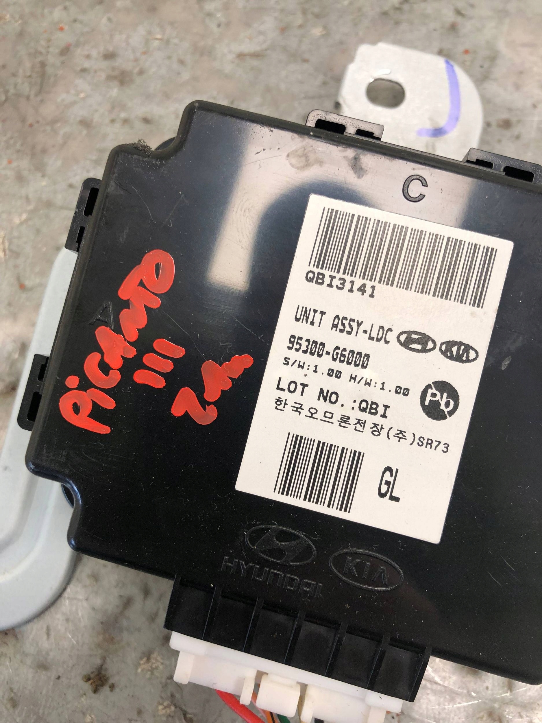 module control unit ASSY KIA PICANTO III 95300-G6000