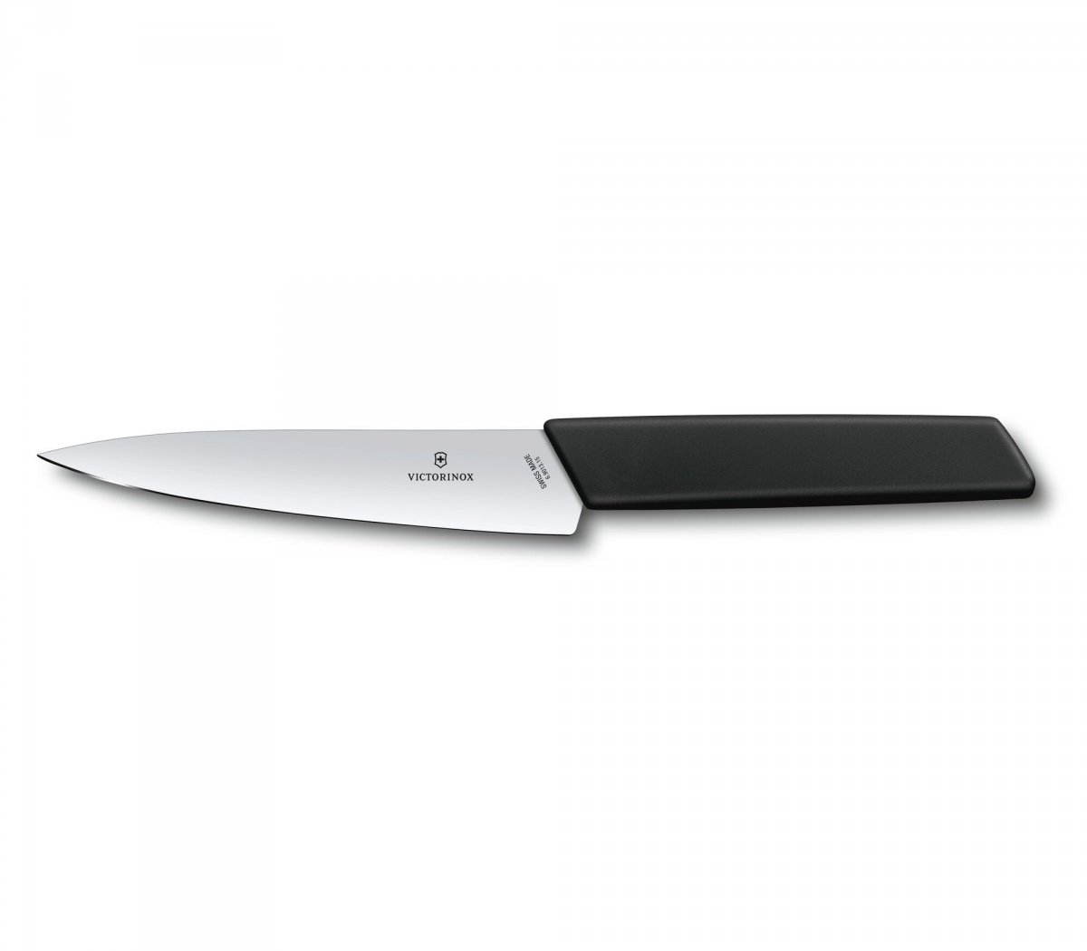 Nůž Swiss Modern, 15 cm, černý Victorinox 6.9013.15B
