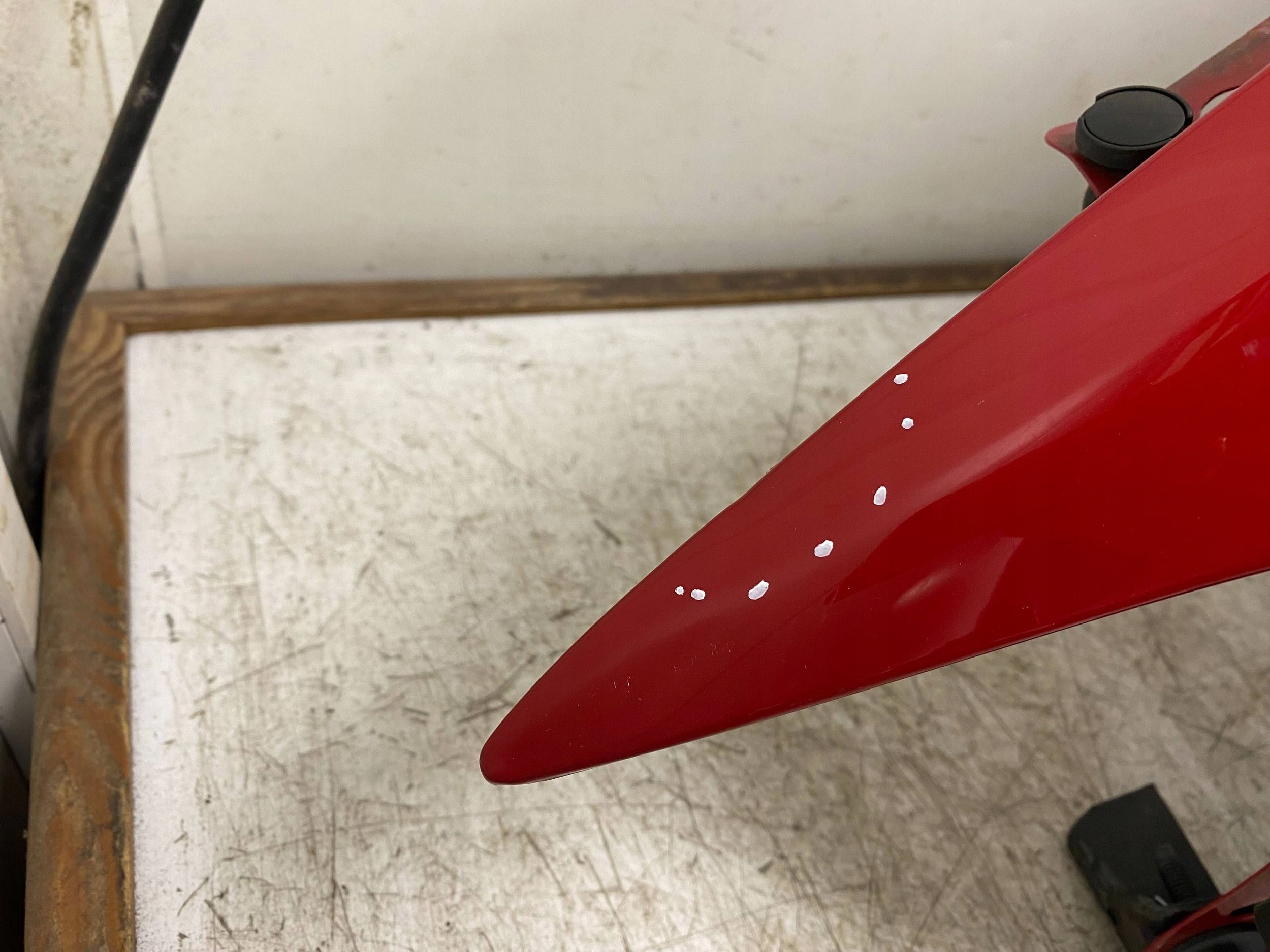 JEEP COMPASS II complete fender left front front PRM red