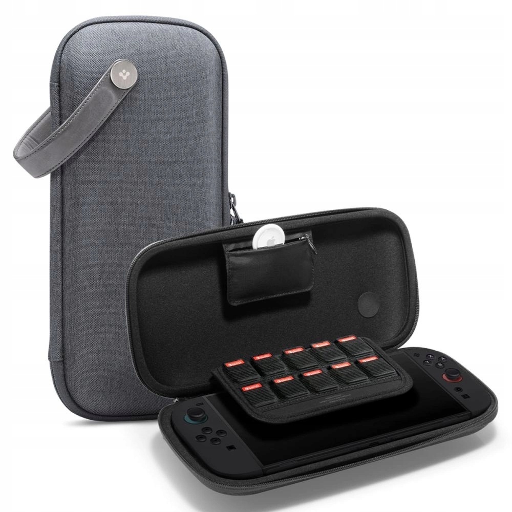 Pouzdro Spigen Klasden Pouch pro Nintendo Switch 2 šedé