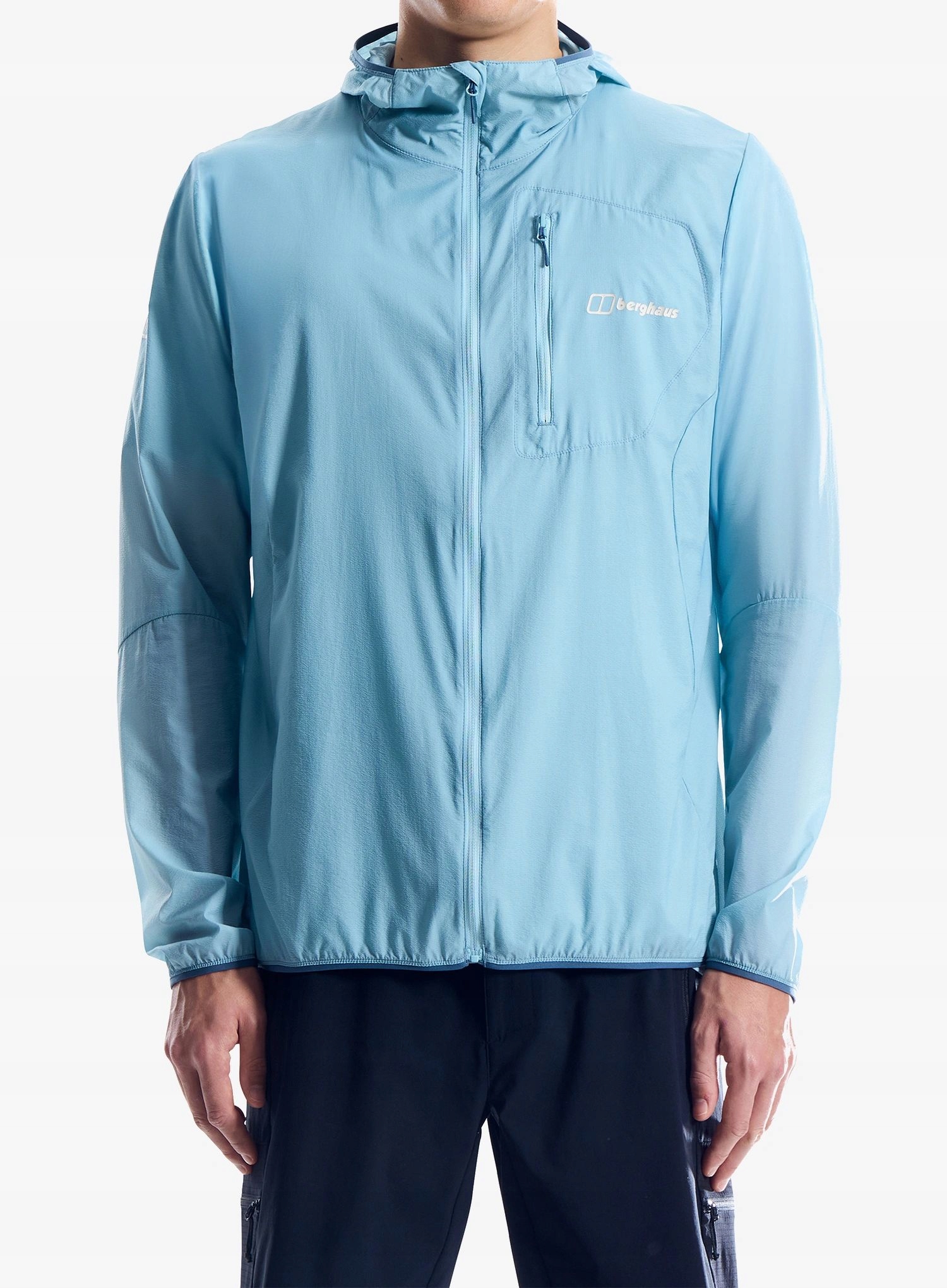 Protivětrná bunda Berghaus Pendower Wind Jkt Am farne blue M