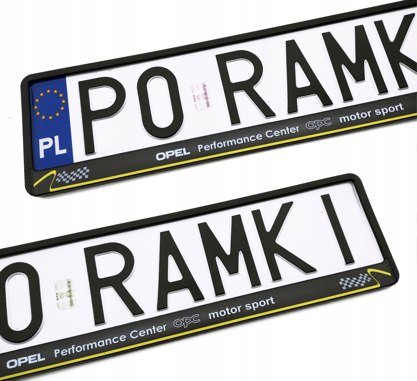 Opel Opc Corsa Astra Insignia Zafira Meriva ramki pod tablice do tablic