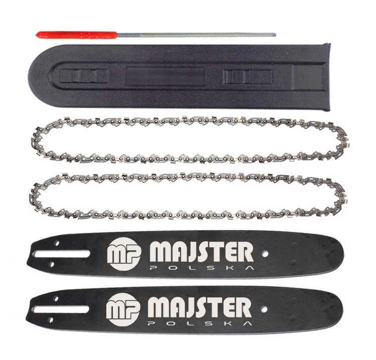 AKUMULATOROWA PILARKA PIŁA ŁAŃCUCHOWA DREWNA 30CM 20V 2x 4Ah Bezszczotkowa Zasilanie akumulatorowe