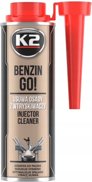

K2 Benzin Go czyści wtryski auta benzynowego 250ml